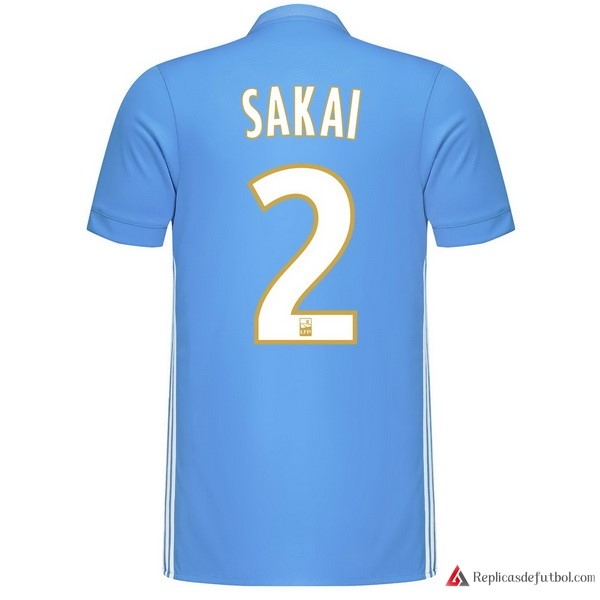 Camiseta Marsella Segunda equipación Sakai 2017-2018